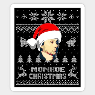 James Monre Christmas Funny Sticker